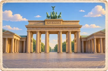 The Brandenburg Gate, Berlin