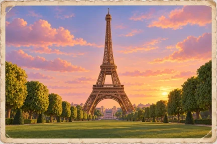 The Eiffel Tower, Paris