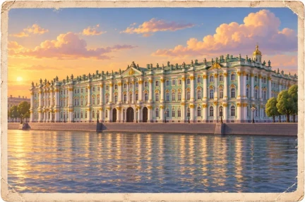 The Winter Palace, Saint Petersburg